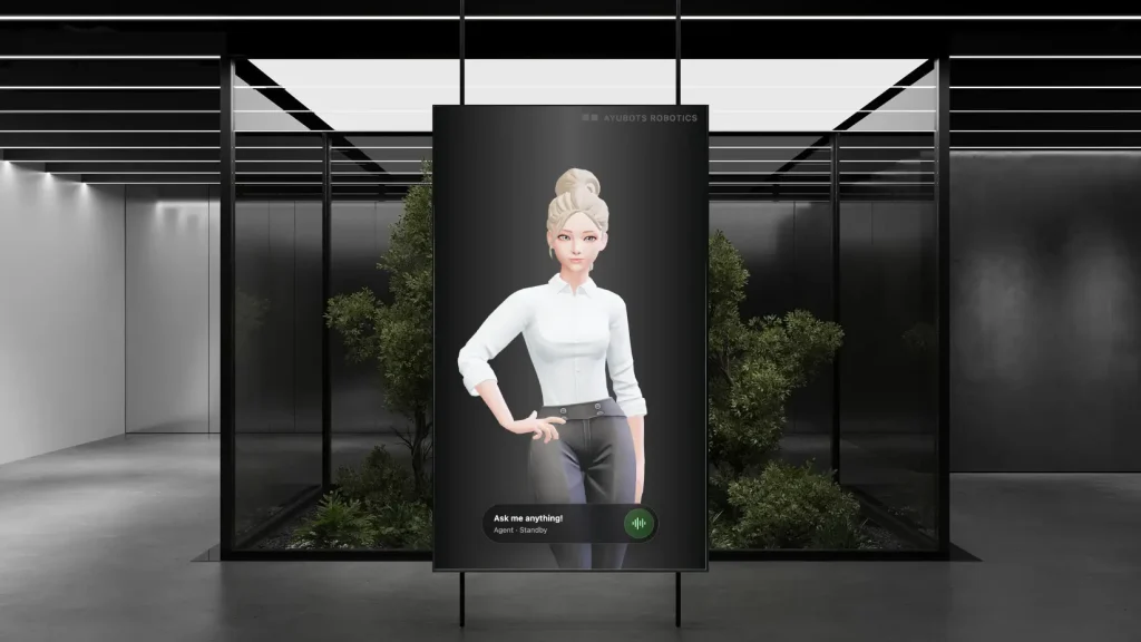 Spatial Agents, Lifelike AI Agents for Customer Service in Physical Space